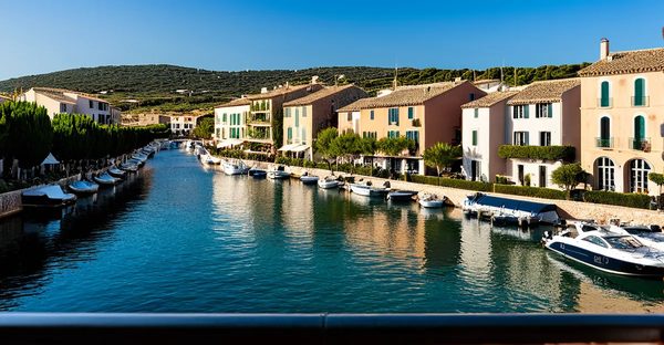 Chambres avec vue sur le canal à port grimaud : un rêve éveillé