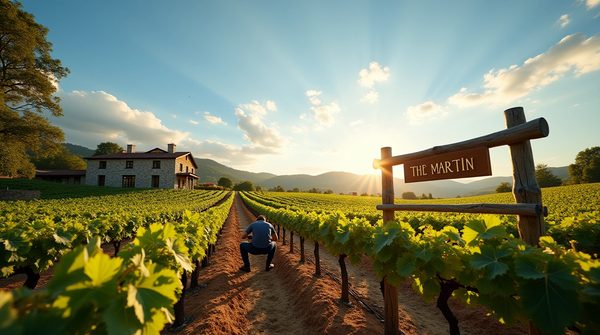 Le domaine viticole de la famille martin : un trésor du rhône